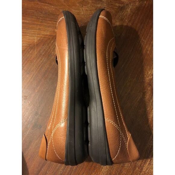 Comfortiva Align Brown Ombre Tip Comfort Leather Loafer / Flats 6.5W - Picture 4 of 8